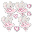 Search for ballet baby shower stickers Watercolor