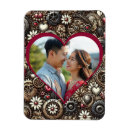 Search for heart shaped photo magnets Couple