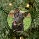 Search for german shepherd christmas tree decorations Dog