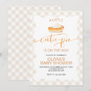 Search for pie invitations Gingham