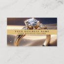 Search for diamond ring business cards Modern