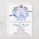 Search for masquerade ball sweet 16 invitations Black
