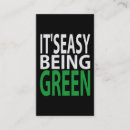 Search for think business cards Green