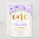 Search for white 1st birthday invitations Floral