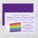 Search for lgbt wedding invitations Rainbow