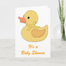 Search for yellow duck baby shower invitations Duckling