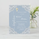 Search for lace christening invitations Cross