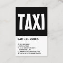 Search for chauffeur business cards Cab