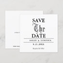 Search for gothic wedding save the dates Moody
