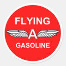 Search for vintage oil stickers Gasoline