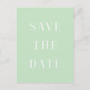 Search for mint save the dates Typography