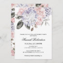 Search for watercolor hydrangea invitations White