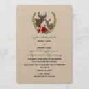 Search for deer wedding invitations Floral