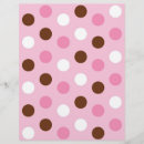 Search for polka dot scrapbook paper Brown