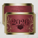 Search for maroon and gold graduation invitations Celebration