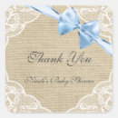 Search for lace baby shower stickers Burlap
