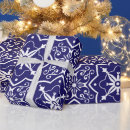 Search for art deco christmas wrapping paper White