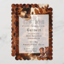 Search for cowboy hat invitations Brown