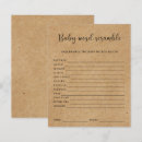 Search for rustic games Baby shower