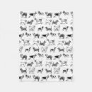 Search for black and white dog blankets Pattern