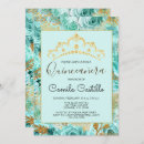 Search for teal quinceanera invitations 15th birthday party