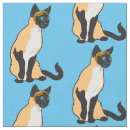 Search for siamese cat fabric Feline