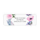 Search for summer wreath return address labels Flowers