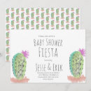 Search for watercolor cactus baby shower invitations Cacti