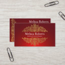Search for interior decorator business cards Girly