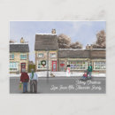 Search for village scene postcards Festive