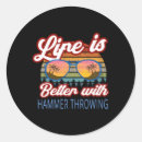 Search for thrower stickers Sport