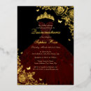 Search for black burgundy gold invitations Flowers