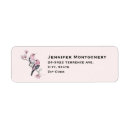 Search for pink bird return address labels Animal