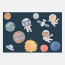 Search for astronaut wrapping paper Boys birthday