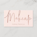 Search for gold lettering business cards Blush pink