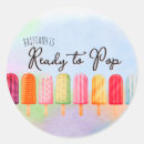 Search for ready to pop baby shower stickers Watercolor