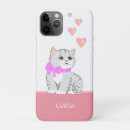 Search for cute white kitten iphone cases Modern