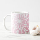 Search for pink snowflake mugs Xmas