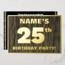 Search for twenty fifth birthday invitations 25 years old