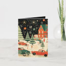 Search for vintage mid century christmas cards Abstract