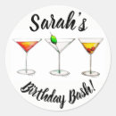 Search for cocktail party stickers Birthday