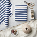 Search for navy blue and white stripes wrapping paper Nautical