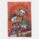 Search for sugar skull tea towels Dia de muertos