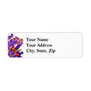 Search for arrangement return address labels Colourful