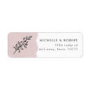 Search for field return address labels Elegant