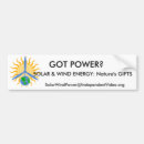 Search for solar energy bumper stickers Wind