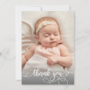 Search for calligraphy thank you cards Baby shower