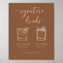 Search for signature drink menus Minimalist