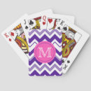 Search for purple chevron pattern Monogrammed