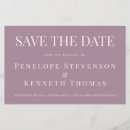 Search for mauve save the dates Trendy